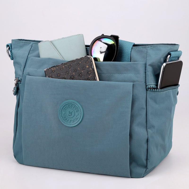 Borsa Tote da Donna Elegante Impermeabile con Tracolla Regolabile e Spazio per Laptop 6