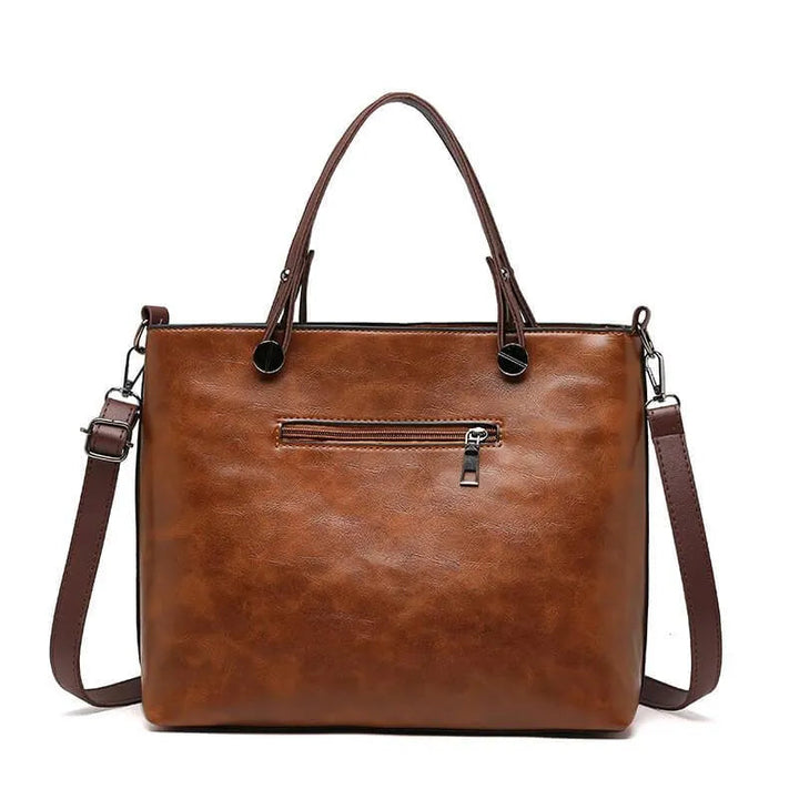 Borsa a Spalla Donna Nera Vintage con Design Elegante e Ampi Scomparti 3