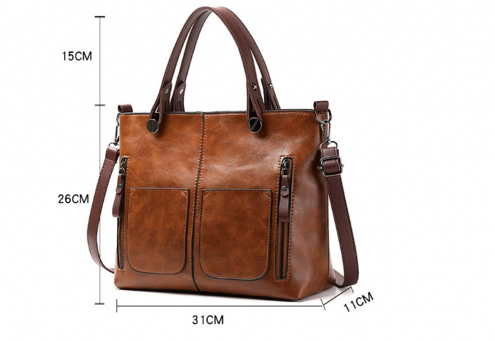 Borsa a Spalla Donna Nera Vintage con Design Elegante e Ampi Scomparti 5
