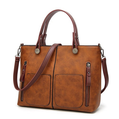 Borsa a Spalla Donna Nera Vintage con Design Elegante e Ampi Scomparti 6