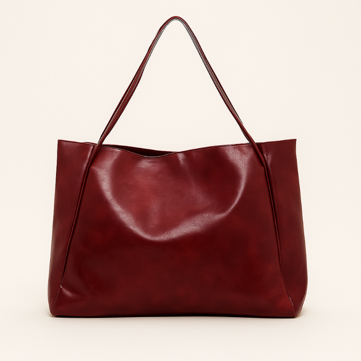 Borsa a Spalla Nera Donna Elegante in Pelle Vegana con Design Contemporaneo e Spazio Funzionale 0