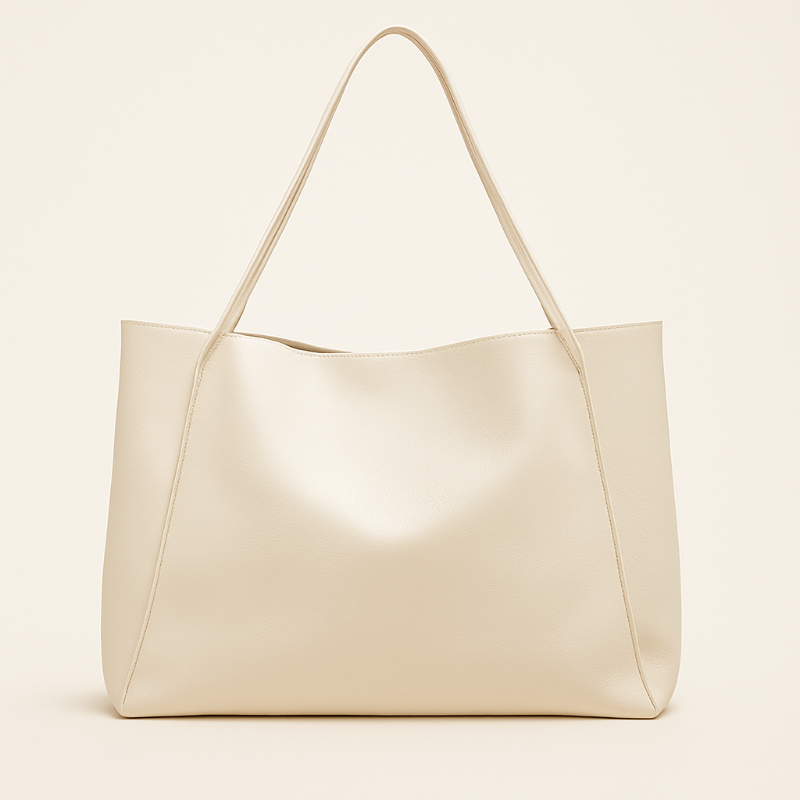 Borsa a Spalla Nera Donna Elegante in Pelle Vegana con Design Contemporaneo e Spazio Funzionale 2