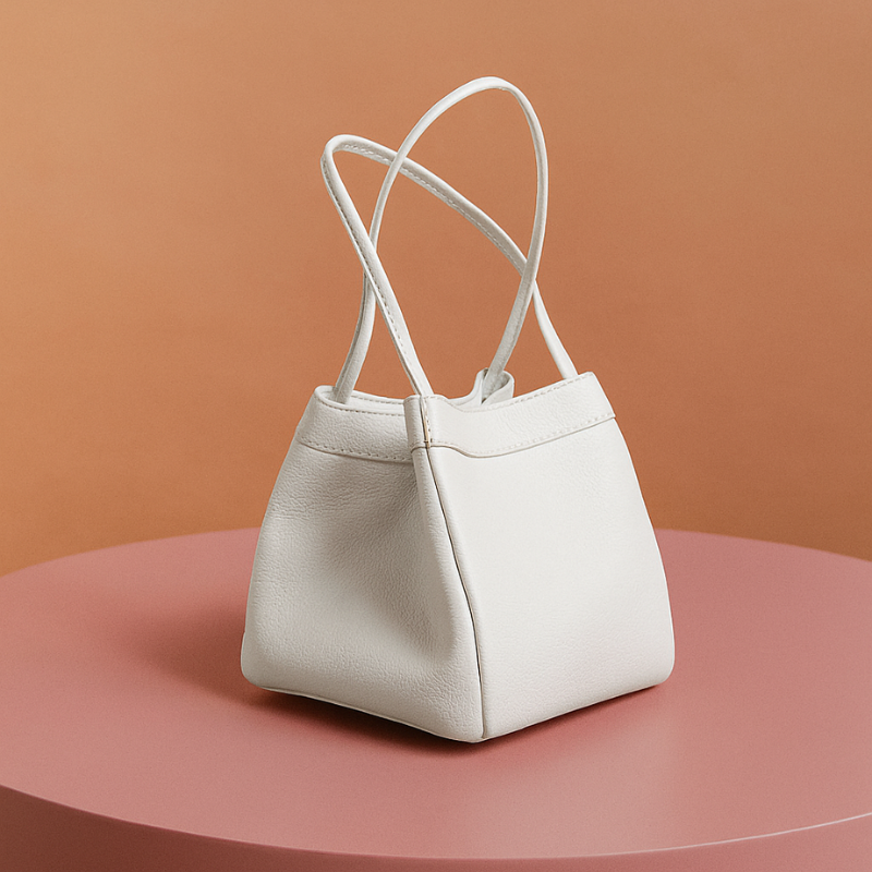 Borsa Compatta Mini Geometrica da Donna