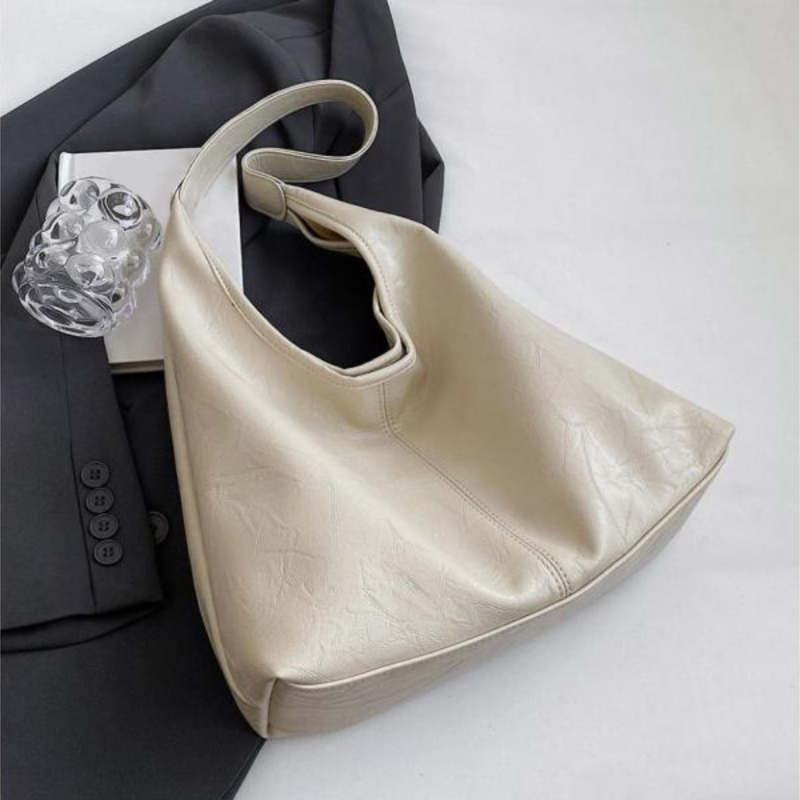 Borsa a Spalla Donna Elegante Spaziosa con Chiusura a Zip Stile Vintage