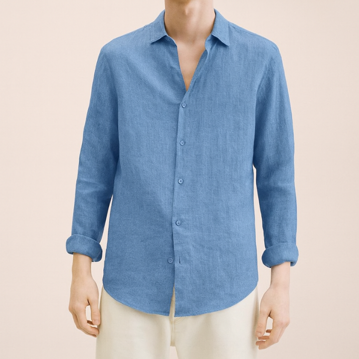 Camicia Elegante da Uomo con Maniche Lunghe
