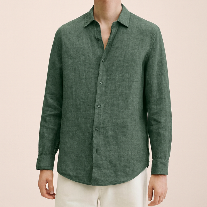 Camicia Elegante da Uomo con Maniche Lunghe