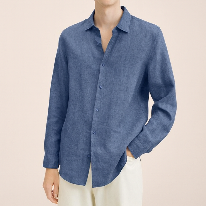Camicia Elegante da Uomo con Maniche Lunghe