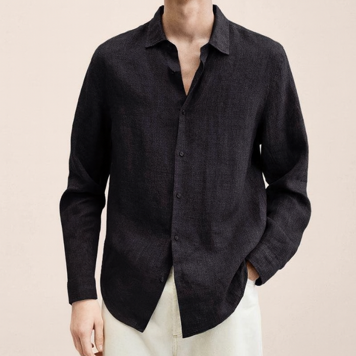 Camicia Elegante da Uomo con Maniche Lunghe