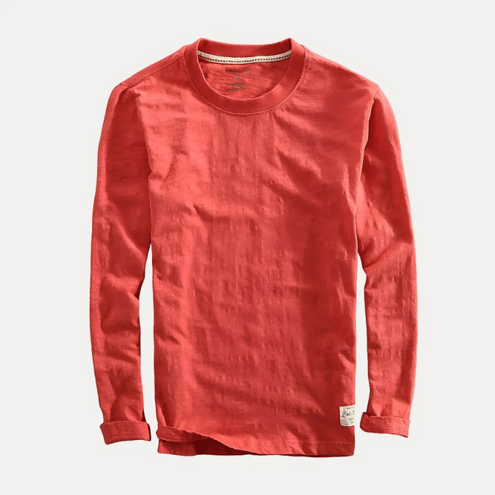 Camicia Uomo a Maniche Lunghe in Cotone Biologico per Look Elegante