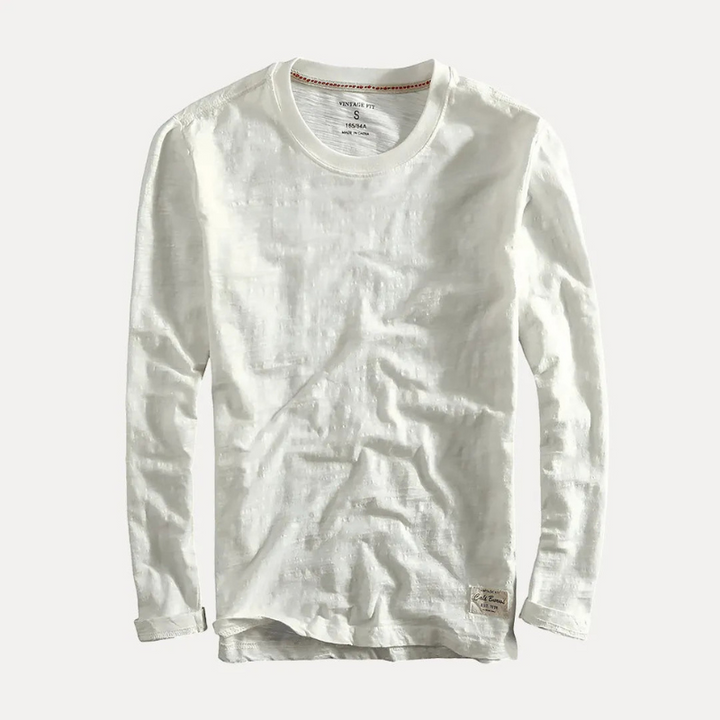 Camicia Uomo a Maniche Lunghe in Cotone Biologico per Look Elegante