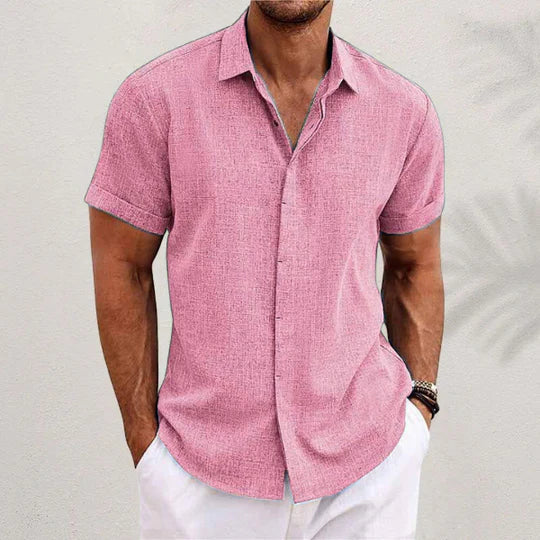 Camicia da Uomo Elegante Button-Up per Stile Estivo Casual e Formale 5