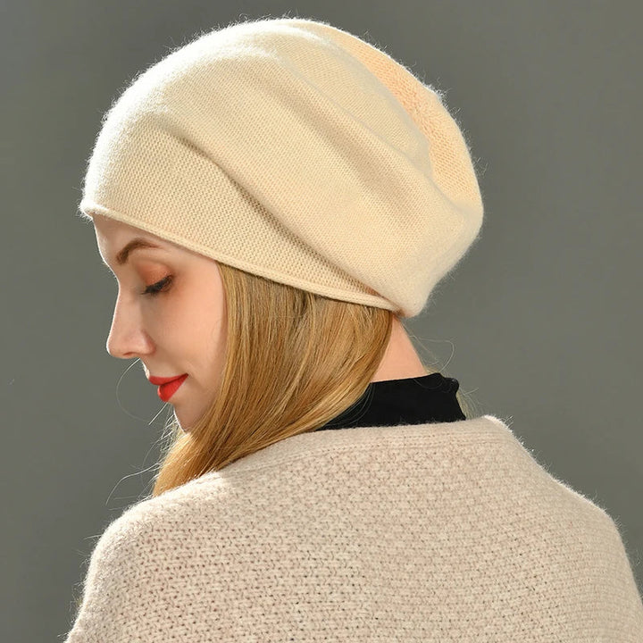 Cappello Slouch Donna in Cashmere Elegante per Inverno - Comfort e Stile 7