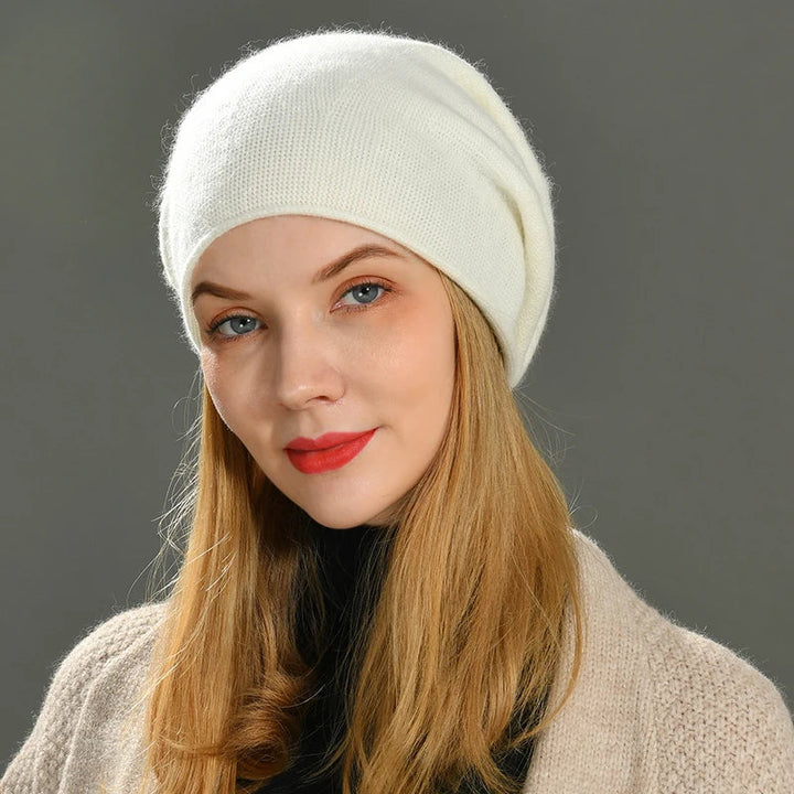 Cappello Slouch Donna in Cashmere Elegante per Inverno - Comfort e Stile 9