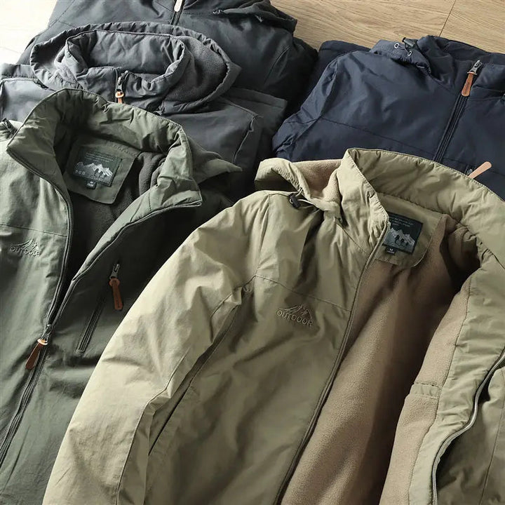 Cappotto Invernale Termico da Uomo con Capuccio Rimovibile e Impermeabile, Cappotti Uomo per Freddo e Attività All'aperto 6