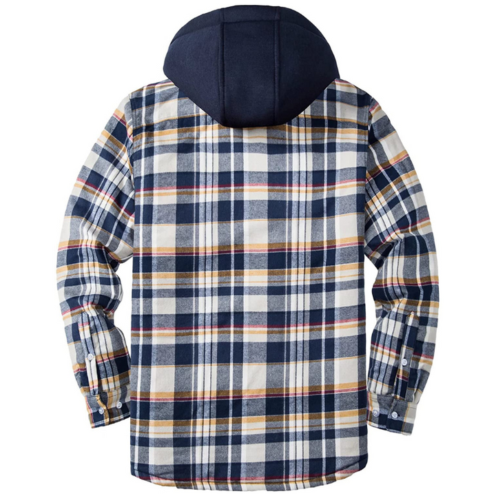 Cappotto Invernale a Quadri da Uomo - Elegante e Caldo per l'autunno E l'inverno