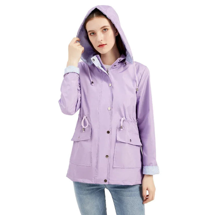 Cappotto Lungo Donna Impermeabile Invernale Elegante con Maniche Lunghe 1