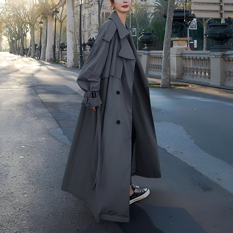 Cappotto Lungo Donna Oversize Elegante per Stile Casual e Professionale 2