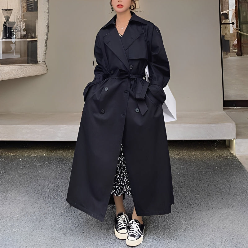 Cappotto Lungo Donna Oversize Elegante per Stile Casual e Professionale 3