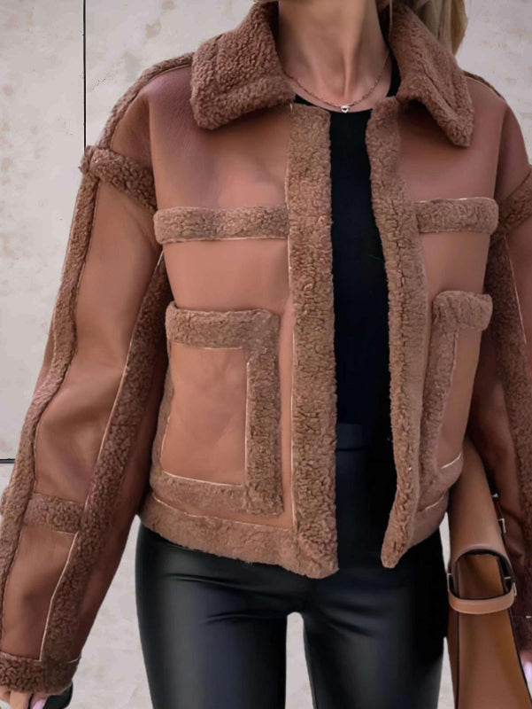 Cappotto Lungo Nero Donna Elegante Invernale con Chiusura a Cerniera e Bottone 3