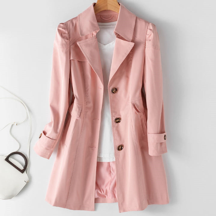 Cappotto Nero Donna Midi Elegante e Versatile per Tutte le Occasioni 2