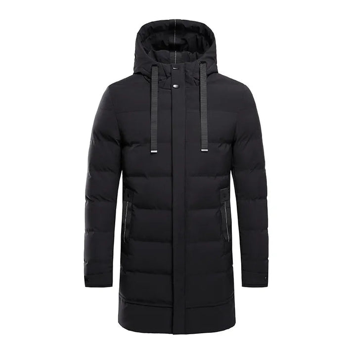 Cappotto Uomo Invernale Elegante con Isolamento Avanzato e Protezione Antivento - Comfort e Stile per Giornate Fredde 2