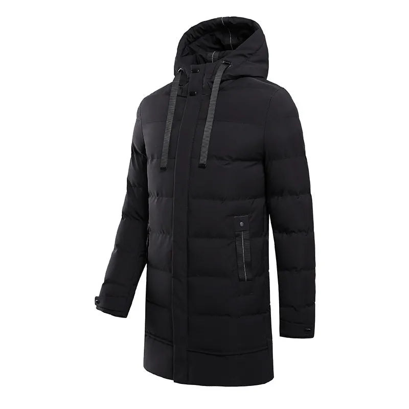 Cappotto Uomo Invernale Elegante con Isolamento Avanzato e Protezione Antivento - Comfort e Stile per Giornate Fredde 3