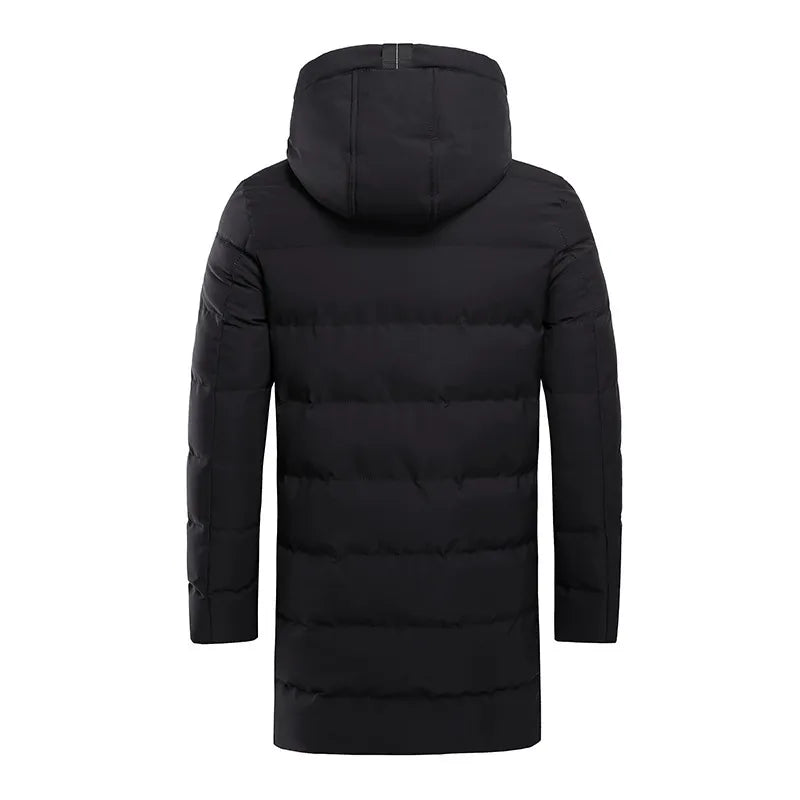 Cappotto Uomo Invernale Elegante con Isolamento Avanzato e Protezione Antivento - Comfort e Stile per Giornate Fredde 4