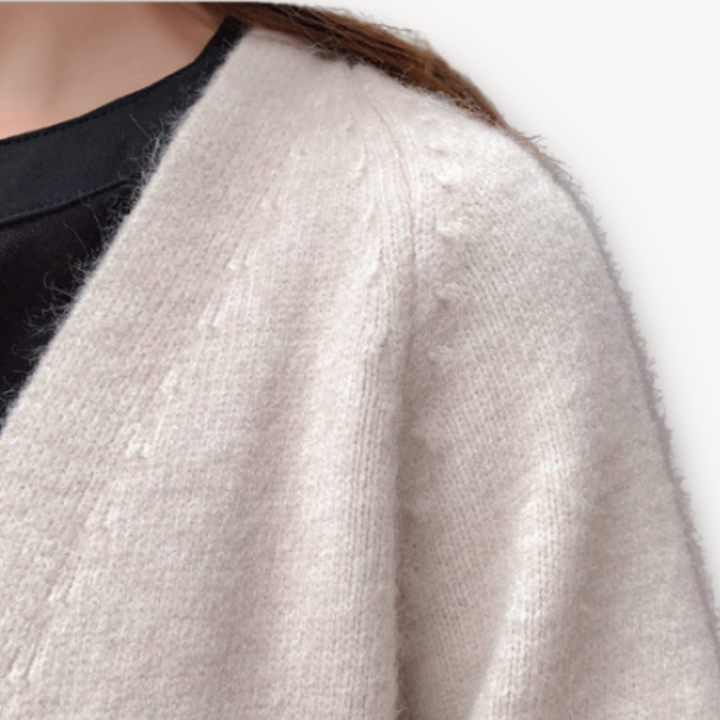 Cardigan Lungo Elegante da Donna - Design Versatile per I'autunno/Inverno