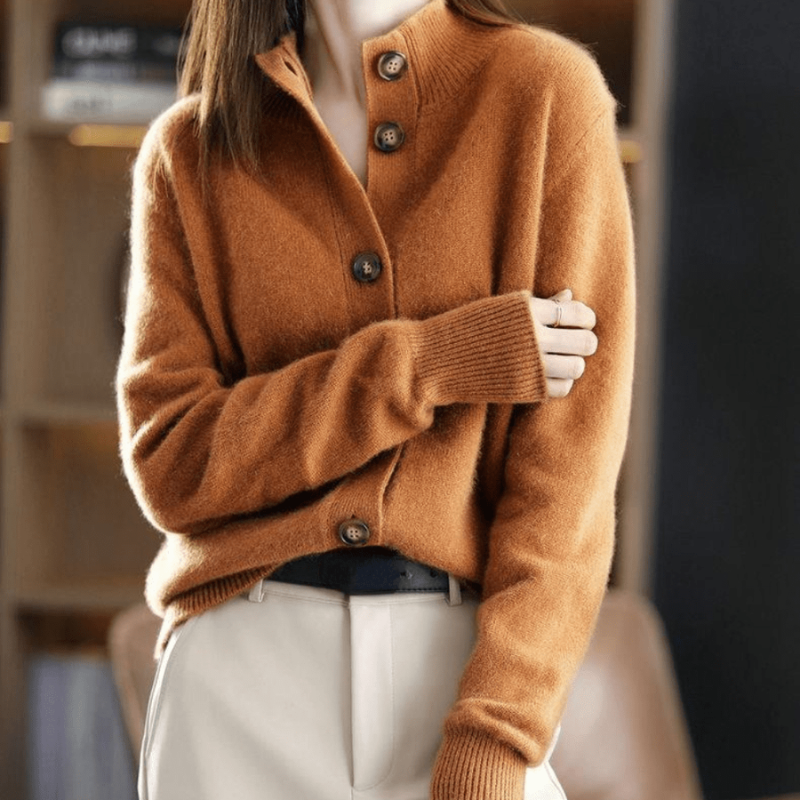 Cardigan Lungo da Donna Elegante e Morbido 3