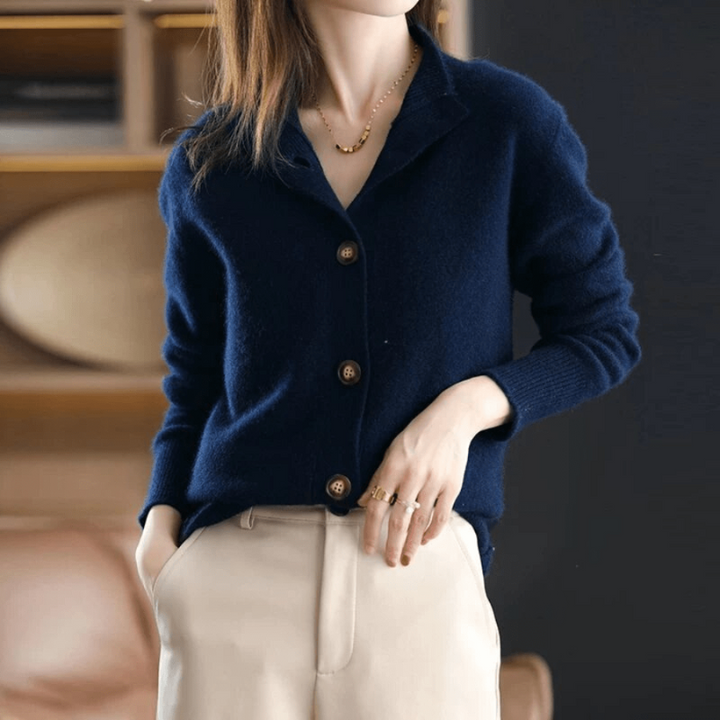 Cardigan Lungo da Donna Elegante e Morbido 4
