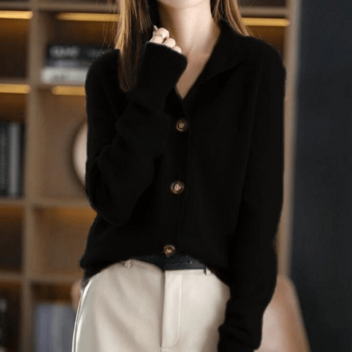 Cardigan Lungo da Donna Elegante e Morbido 5