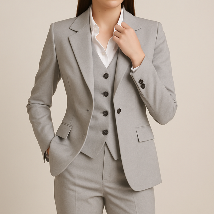 Elegante Completo da Donna a Tre Pezzi
