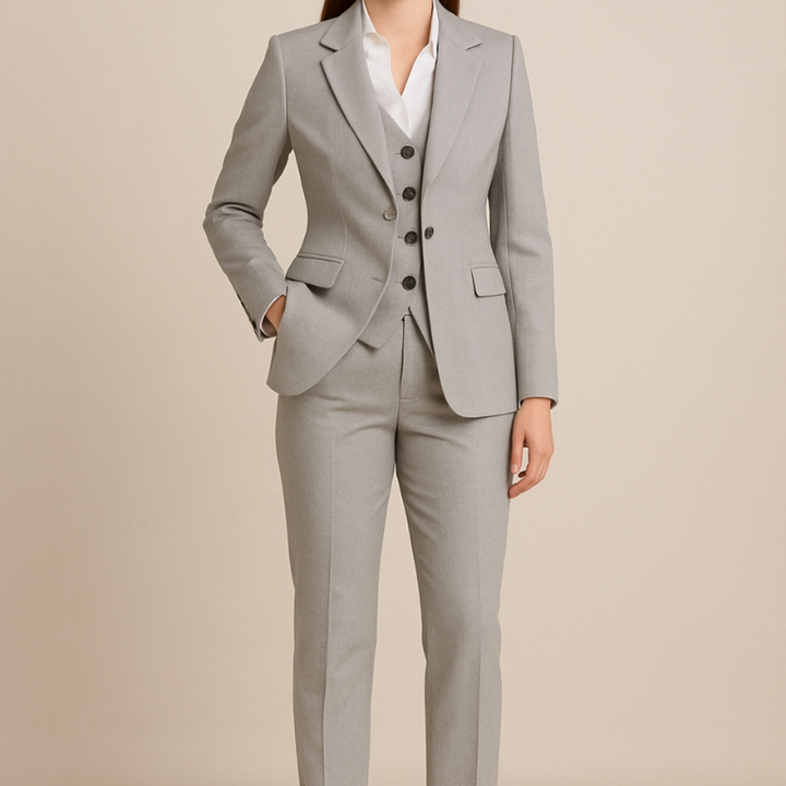 Elegante Completo da Donna a Tre Pezzi
