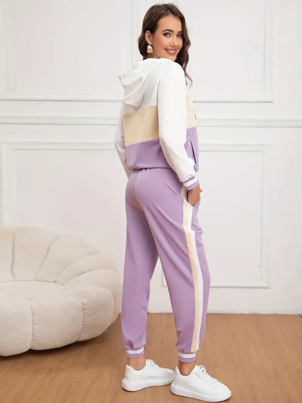 Completo Sportivo Donna - Completi Palestra e Fitness, Look Casual e Rilassato, Ideale per Attività Sportive e Tempo Libero