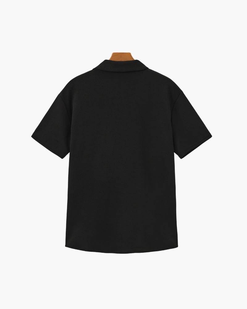 Completo Uomo Casual: Set di Polo e Pantaloni Estivi per Uomini Eleganti e Comodi 5