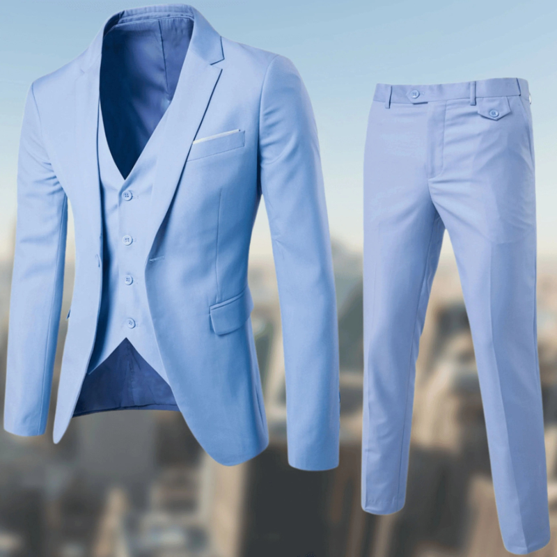 Completo da Matrimonio per Uomo Due Pezzi Slim Fit - Elegante Giacca e Pantaloni per Cerimonie