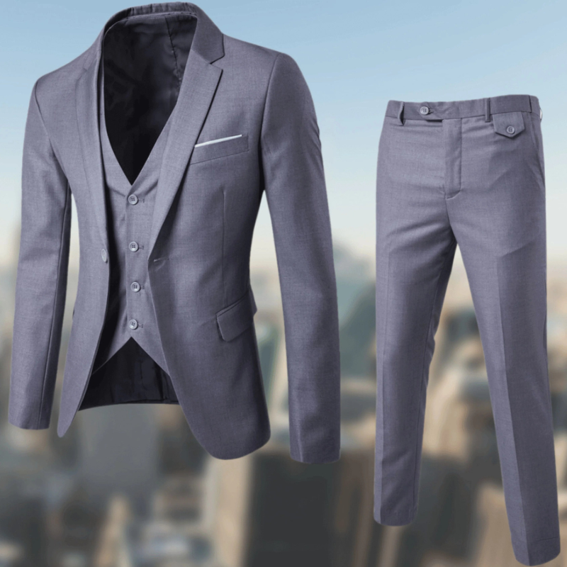 Completo da Matrimonio per Uomo Due Pezzi Slim Fit - Elegante Giacca e Pantaloni per Cerimonie