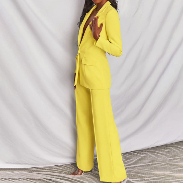 Completo da Donna Elegante con Blazer e Pantaloni - Tailleur Donna Elegante per Ogni Occasione