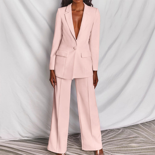 Completo da Donna Elegante con Blazer e Pantaloni - Tailleur Donna Elegante per Ogni Occasione