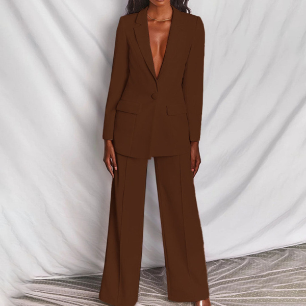 Completo da Donna Elegante con Blazer e Pantaloni - Tailleur Donna Elegante per Ogni Occasione