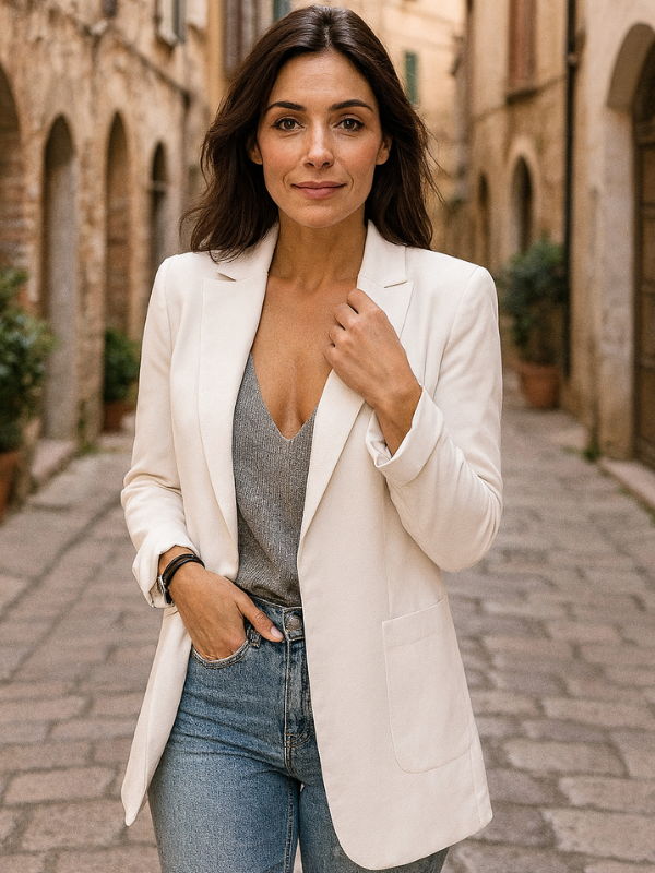 Elegante Blazer da Donna - Taglio Lungo