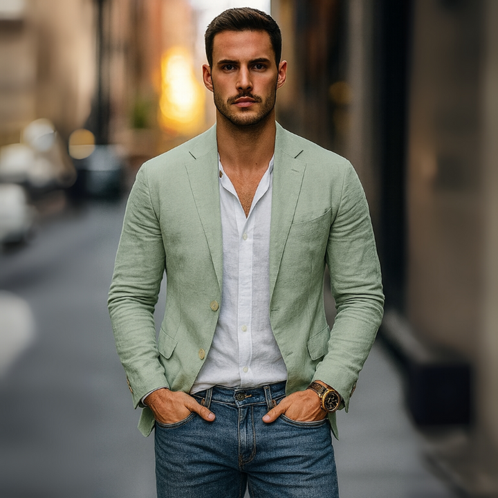 Elegante Herrenblazer mit Knöpfen