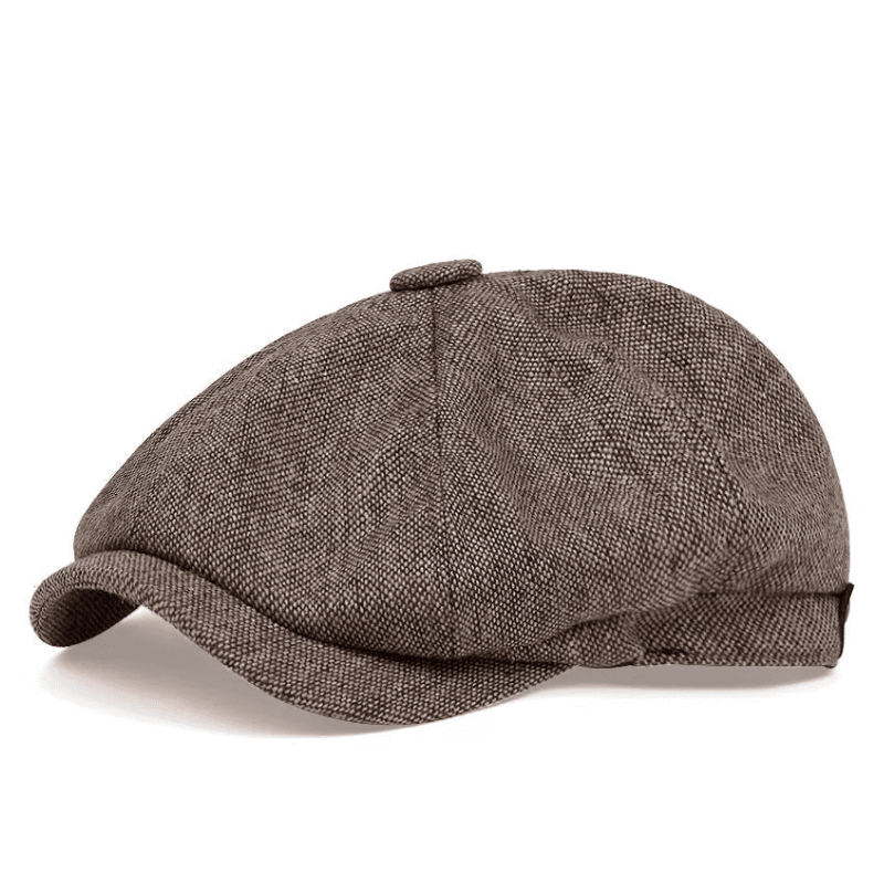 Elegante Cappello da Uomo Vintage a Spina di Pesce
