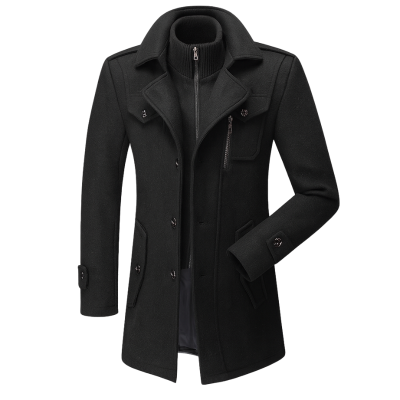 Elegante Cappotto Invernale da Uomo per Uno Stile Raffinato