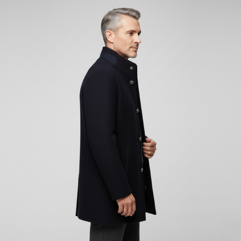 Elegante Winterjacke für Herren mit Reißverschluss