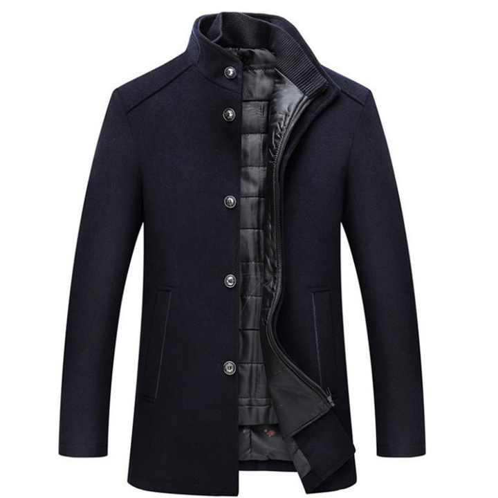 Elegante Winterjacke für Herren mit Reißverschluss