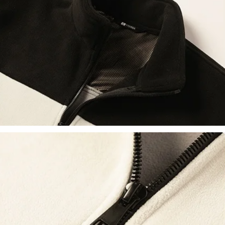 Elegante Herren-Fleecejacke mit modischen Seitentaschen