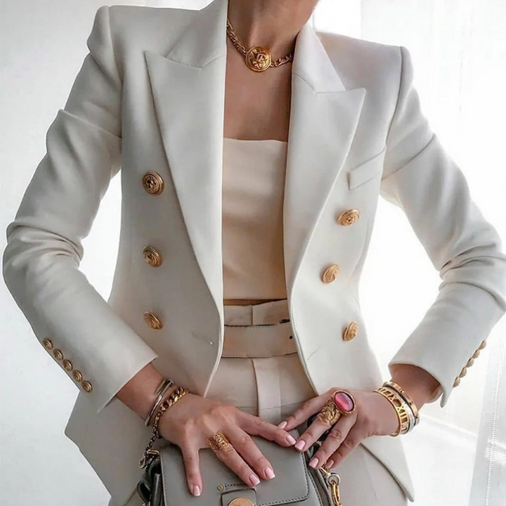 Elegante Blazer da Donna a Maniche Lunghe