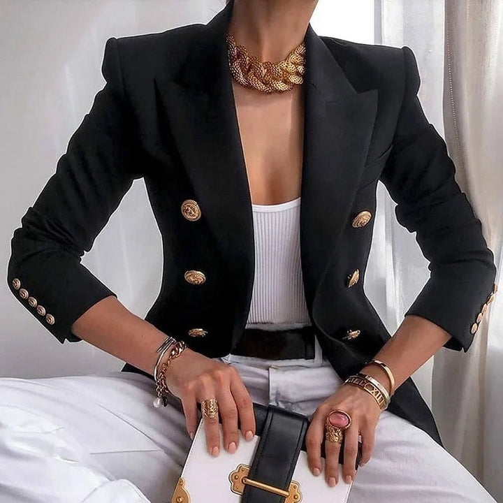 Elegante Blazer da Donna a Maniche Lunghe 0