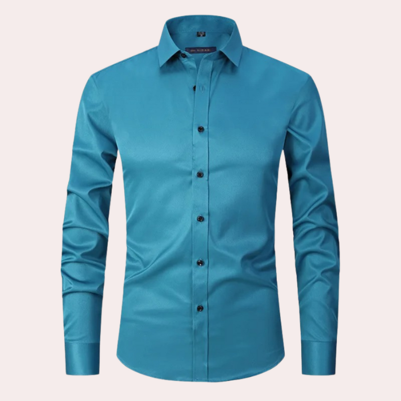 Elegantes elastisches Herrenhemd für den Sommer - Vielseitig und in verschiedenen Farben erhältlich